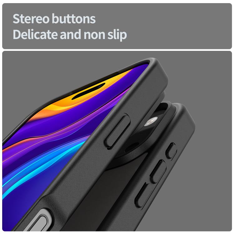 For iPhone 17 Pro Max Fanying Series PC Hybrid TPU Translucent Frosted Phone Case