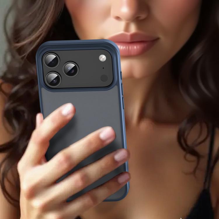 For iPhone 17 Pro Max Fanying Series PC Hybrid TPU Translucent Frosted Phone Case