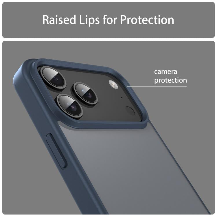 For iPhone 17 Pro Max Fanying Series PC Hybrid TPU Translucent Frosted Phone Case