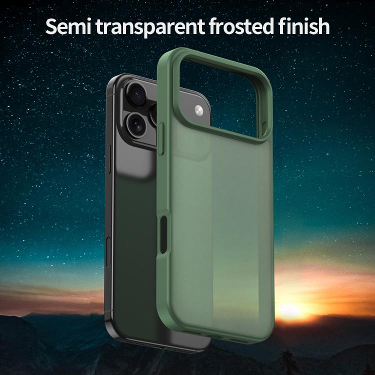 For iPhone 17 Pro Max Fanying Series PC Hybrid TPU Translucent Frosted Phone Case