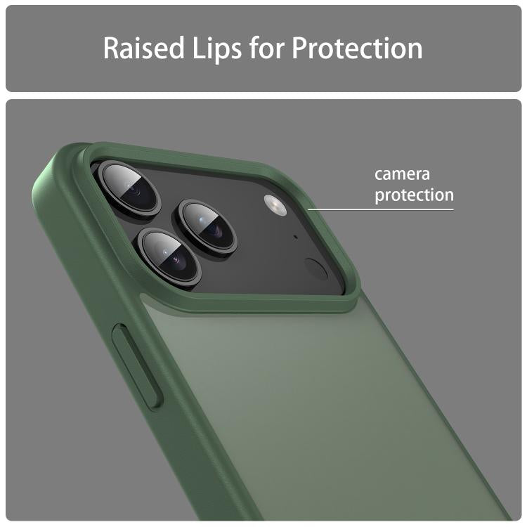 For iPhone 17 Pro Max Fanying Series PC Hybrid TPU Translucent Frosted Phone Case