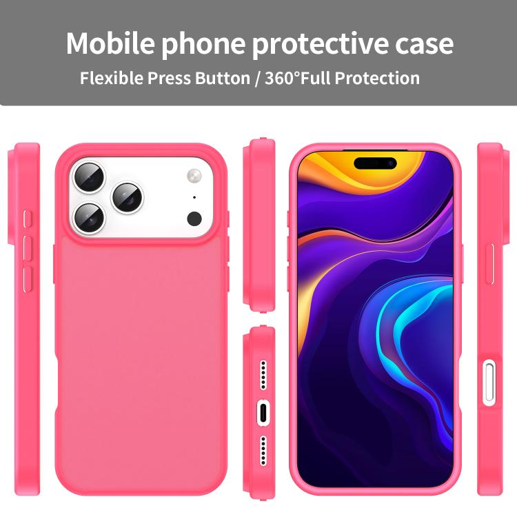 For iPhone 17 Pro Max Fanying Series PC Hybrid TPU Translucent Frosted Phone Case