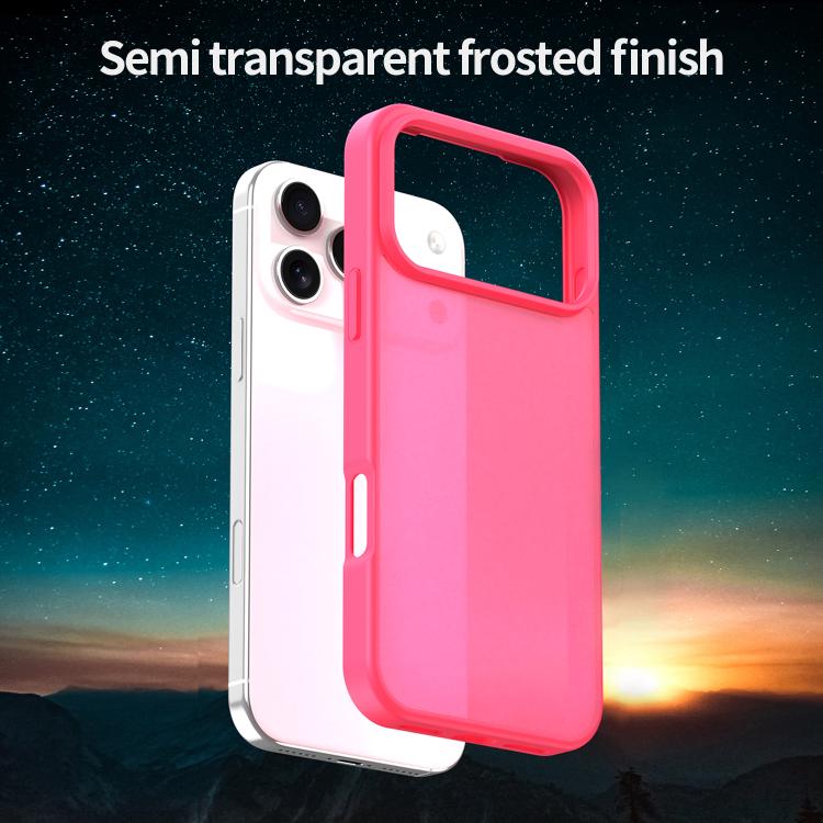 For iPhone 17 Pro Max Fanying Series PC Hybrid TPU Translucent Frosted Phone Case