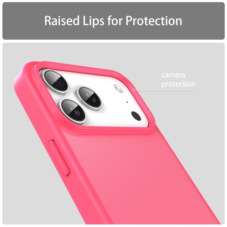 For iPhone 17 Pro Max Fanying Series PC Hybrid TPU Translucent Frosted Phone Case