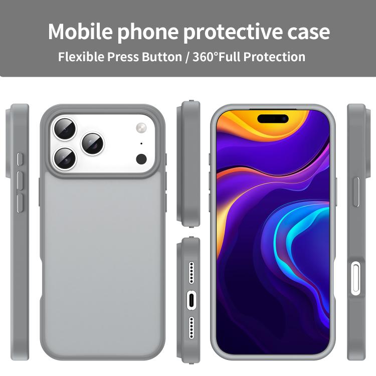 For iPhone 17 Pro Max Fanying Series PC Hybrid TPU Translucent Frosted Phone Case