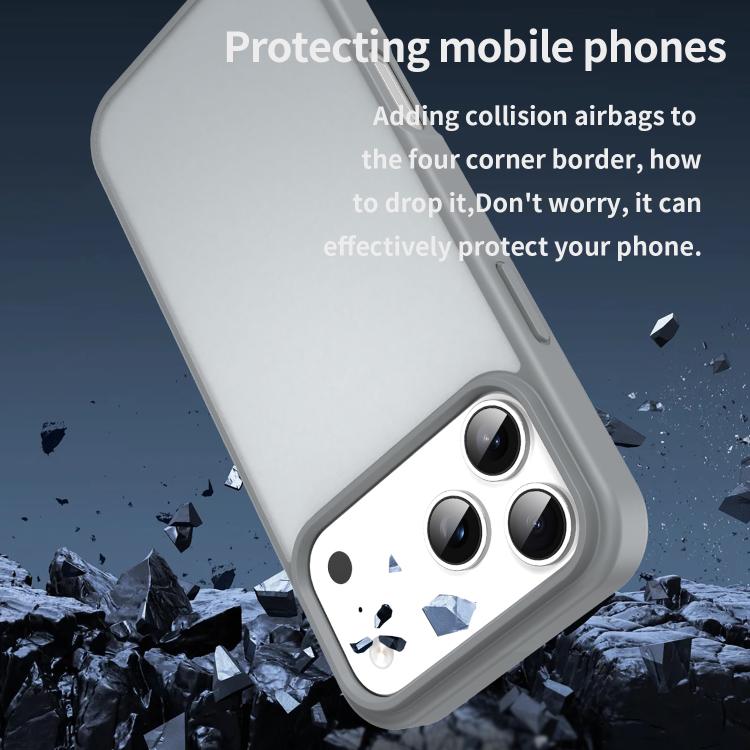 For iPhone 17 Pro Max Fanying Series PC Hybrid TPU Translucent Frosted Phone Case