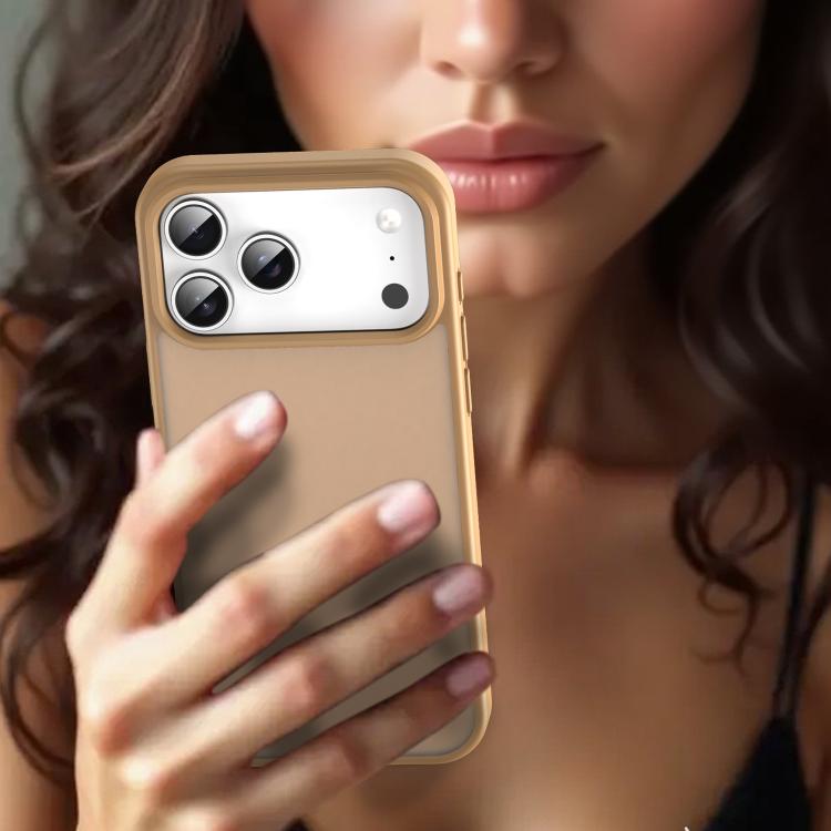 For iPhone 17 Pro Max Fanying Series PC Hybrid TPU Translucent Frosted Phone Case