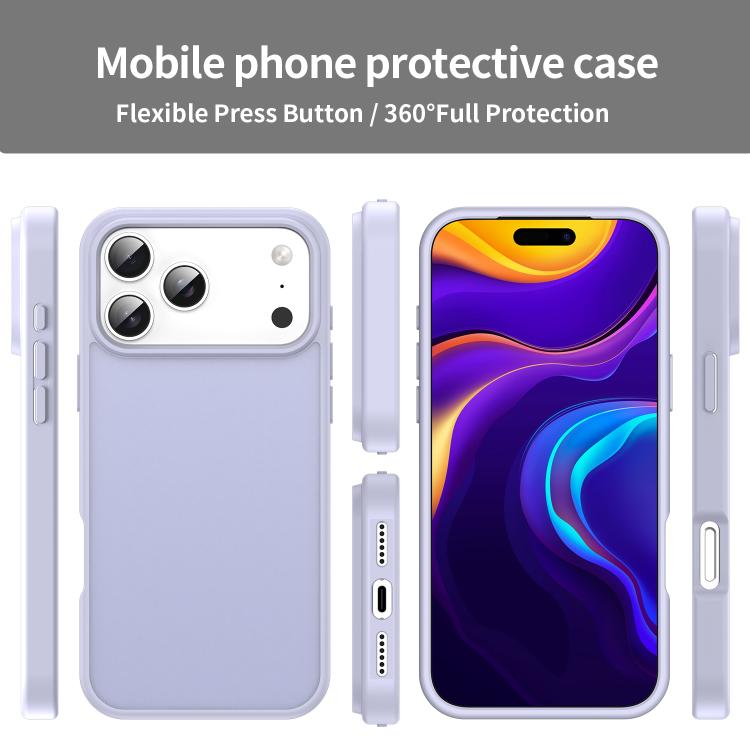 For iPhone 17 Pro Max Fanying Series PC Hybrid TPU Translucent Frosted Phone Case