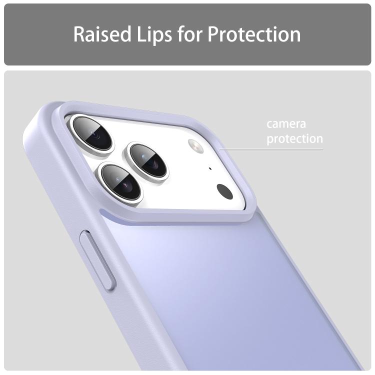 For iPhone 17 Pro Max Fanying Series PC Hybrid TPU Translucent Frosted Phone Case
