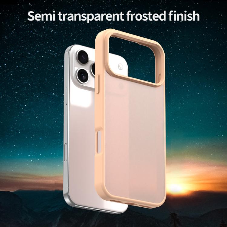 For iPhone 17 Pro Max Fanying Series PC Hybrid TPU Translucent Frosted Phone Case