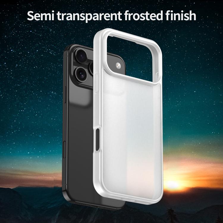 For iPhone 17 Pro Max Fanying Series PC Hybrid TPU Translucent Frosted Phone Case