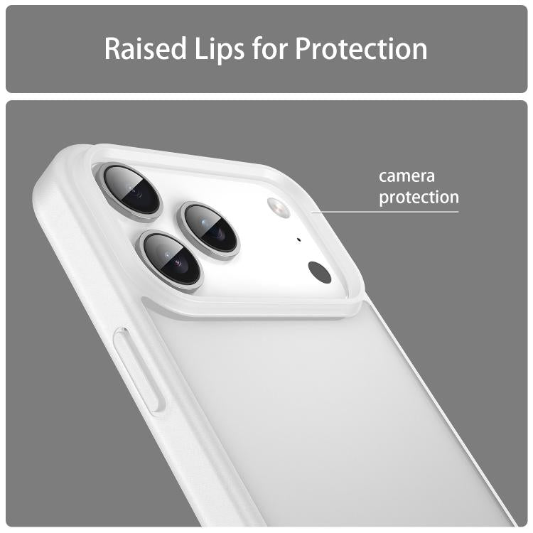For iPhone 17 Pro Max Fanying Series PC Hybrid TPU Translucent Frosted Phone Case