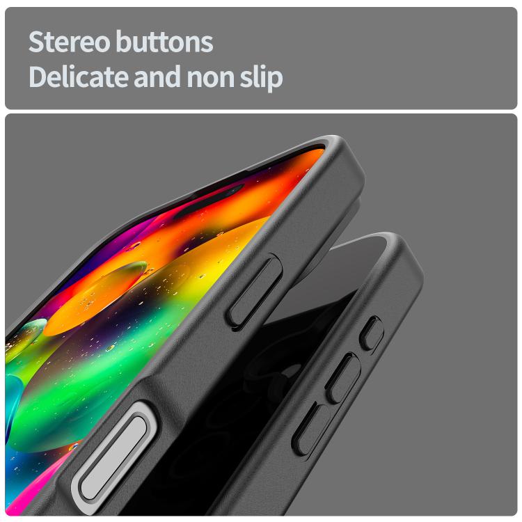 For iPhone 17 Fanying Series PC Hybrid TPU Translucent Frosted Phone Case