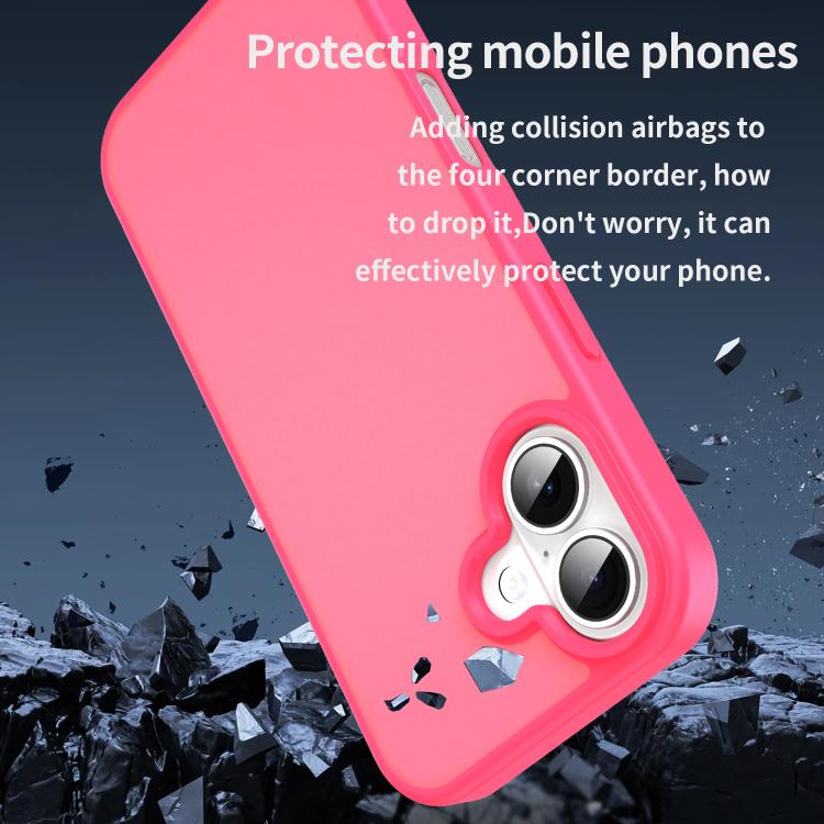 For iPhone 17 Fanying Series PC Hybrid TPU Translucent Frosted Phone Case