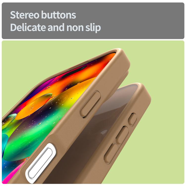 For iPhone 17 Fanying Series PC Hybrid TPU Translucent Frosted Phone Case