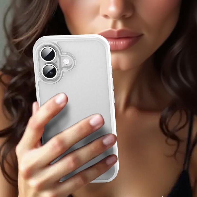 For iPhone 17 Fanying Series PC Hybrid TPU Translucent Frosted Phone Case