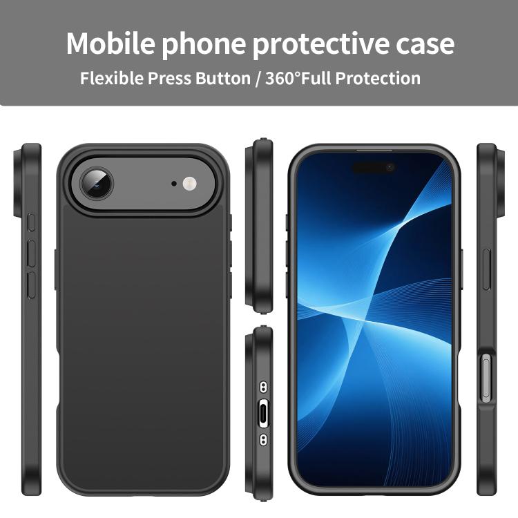 For iPhone Air Fanying Series PC Hybrid TPU Translucent Frosted Phone Case
