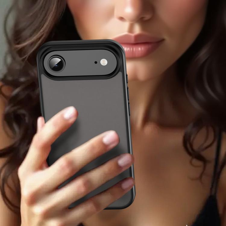 For iPhone Air Fanying Series PC Hybrid TPU Translucent Frosted Phone Case