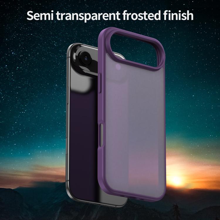 For iPhone Air Fanying Series PC Hybrid TPU Translucent Frosted Phone Case