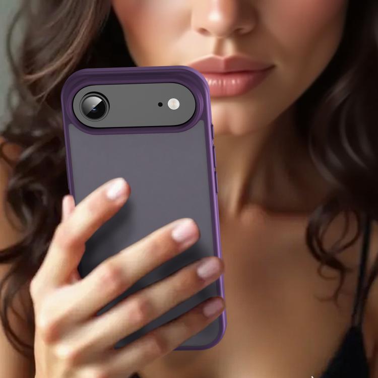 For iPhone Air Fanying Series PC Hybrid TPU Translucent Frosted Phone Case