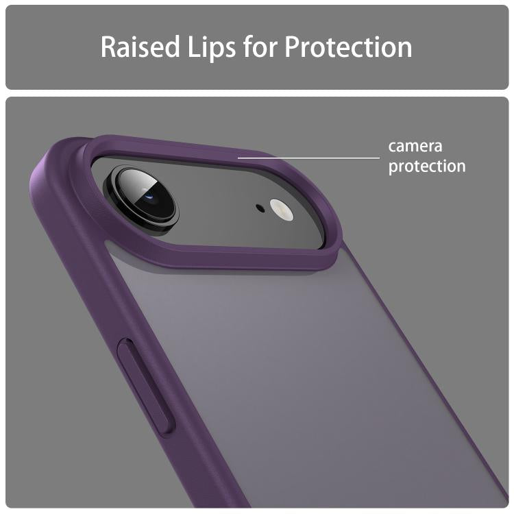 For iPhone Air Fanying Series PC Hybrid TPU Translucent Frosted Phone Case