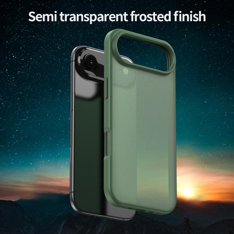 For iPhone Air Fanying Series PC Hybrid TPU Translucent Frosted Phone Case