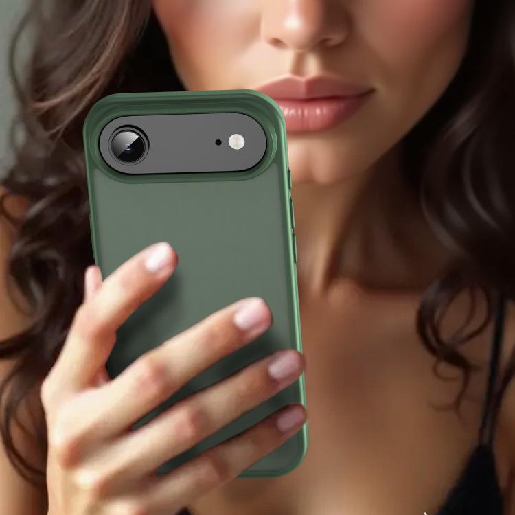 For iPhone Air Fanying Series PC Hybrid TPU Translucent Frosted Phone Case