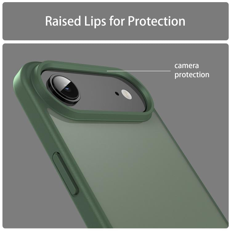 For iPhone Air Fanying Series PC Hybrid TPU Translucent Frosted Phone Case