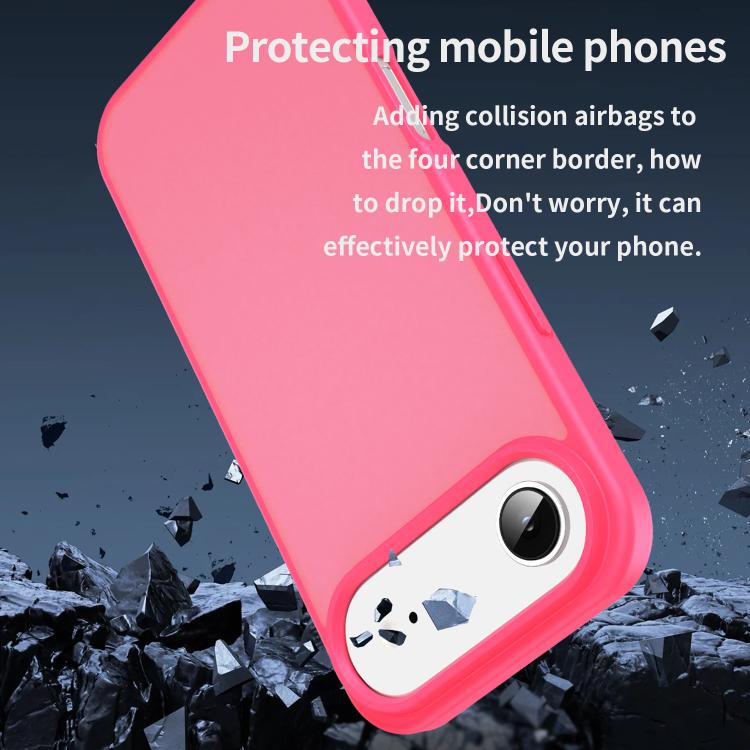 For iPhone Air Fanying Series PC Hybrid TPU Translucent Frosted Phone Case