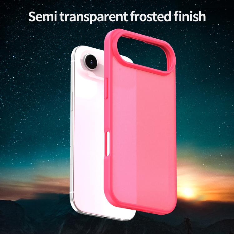 For iPhone Air Fanying Series PC Hybrid TPU Translucent Frosted Phone Case