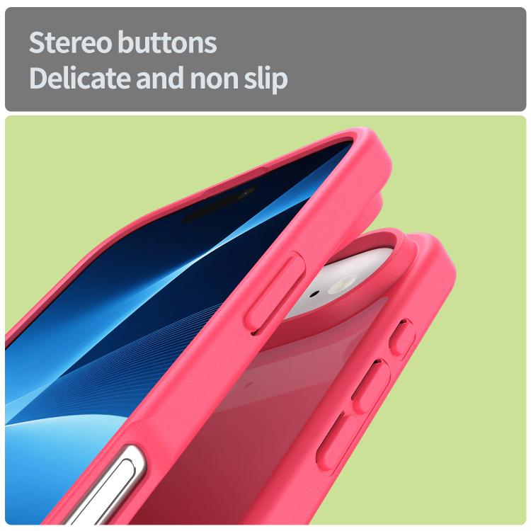 For iPhone Air Fanying Series PC Hybrid TPU Translucent Frosted Phone Case