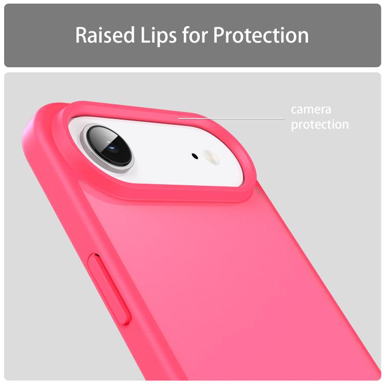For iPhone Air Fanying Series PC Hybrid TPU Translucent Frosted Phone Case