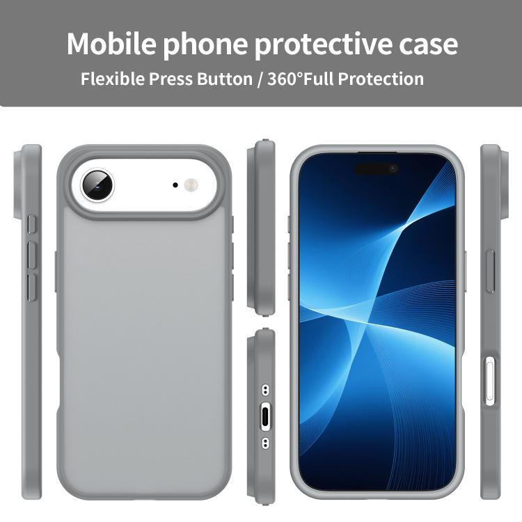 For iPhone Air Fanying Series PC Hybrid TPU Translucent Frosted Phone Case