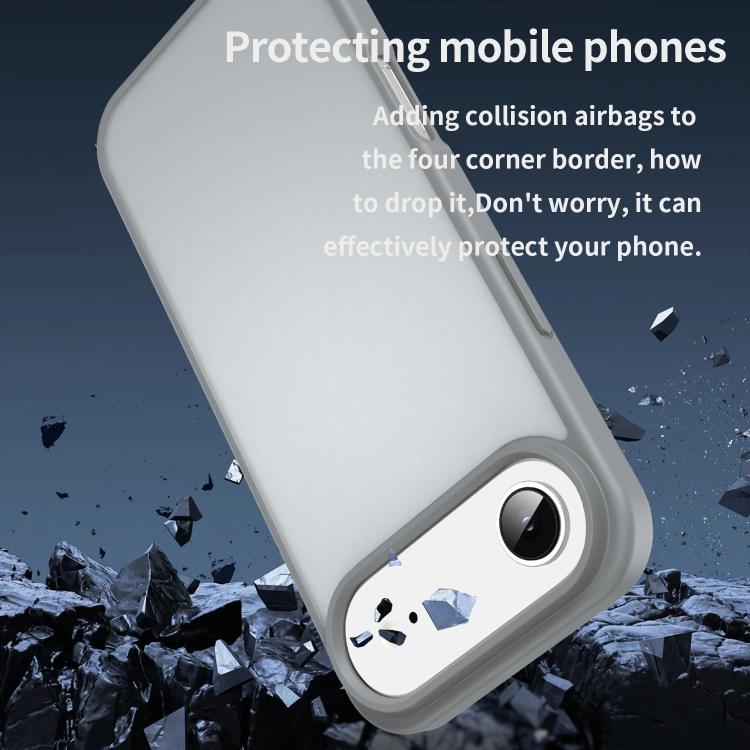 For iPhone Air Fanying Series PC Hybrid TPU Translucent Frosted Phone Case