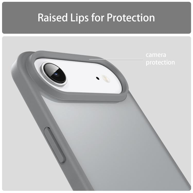 For iPhone Air Fanying Series PC Hybrid TPU Translucent Frosted Phone Case