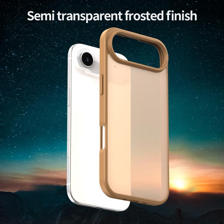 For iPhone Air Fanying Series PC Hybrid TPU Translucent Frosted Phone Case