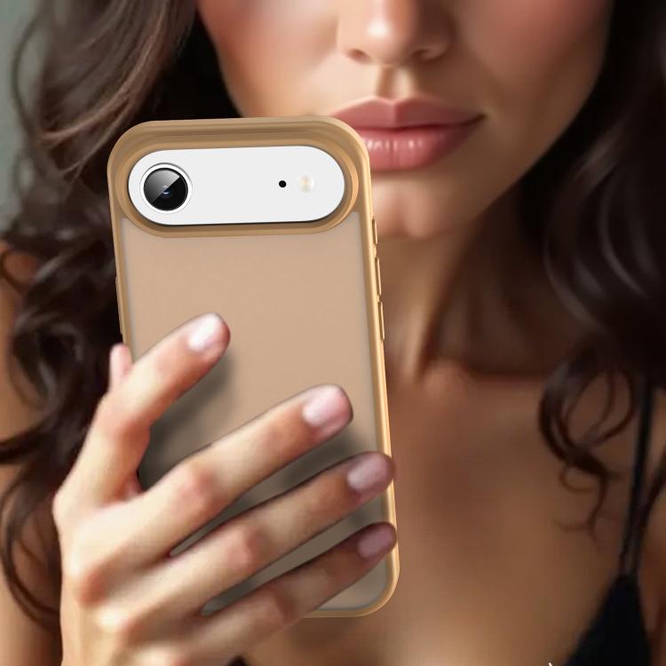 For iPhone Air Fanying Series PC Hybrid TPU Translucent Frosted Phone Case