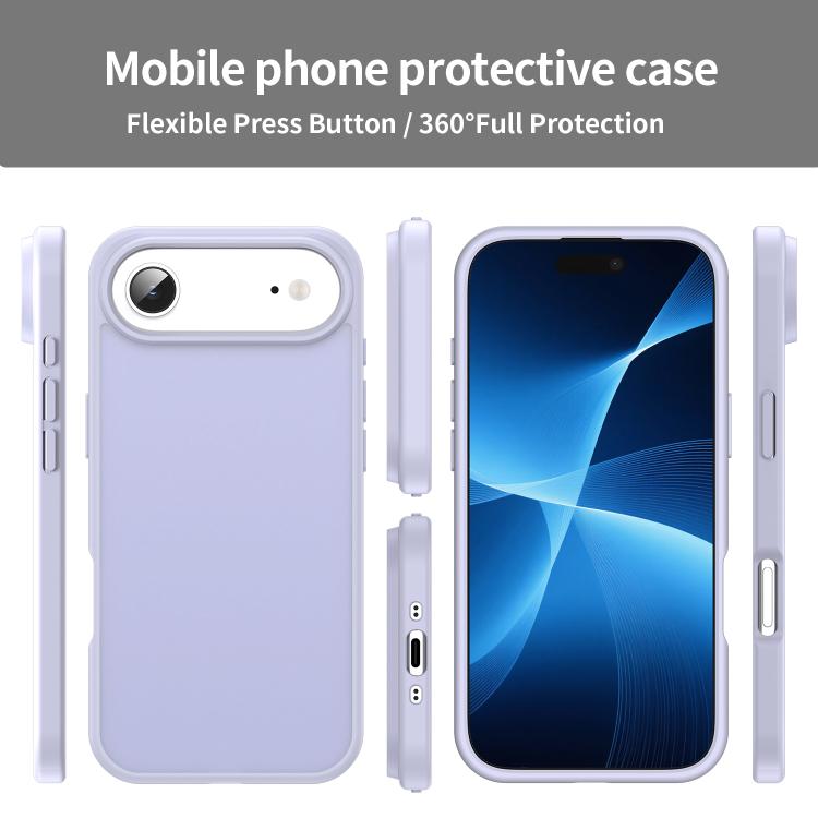 For iPhone Air Fanying Series PC Hybrid TPU Translucent Frosted Phone Case