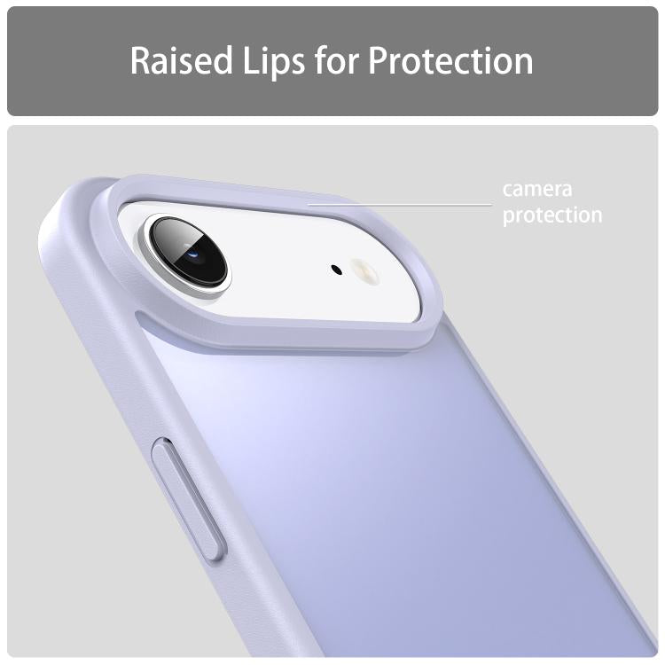 For iPhone Air Fanying Series PC Hybrid TPU Translucent Frosted Phone Case