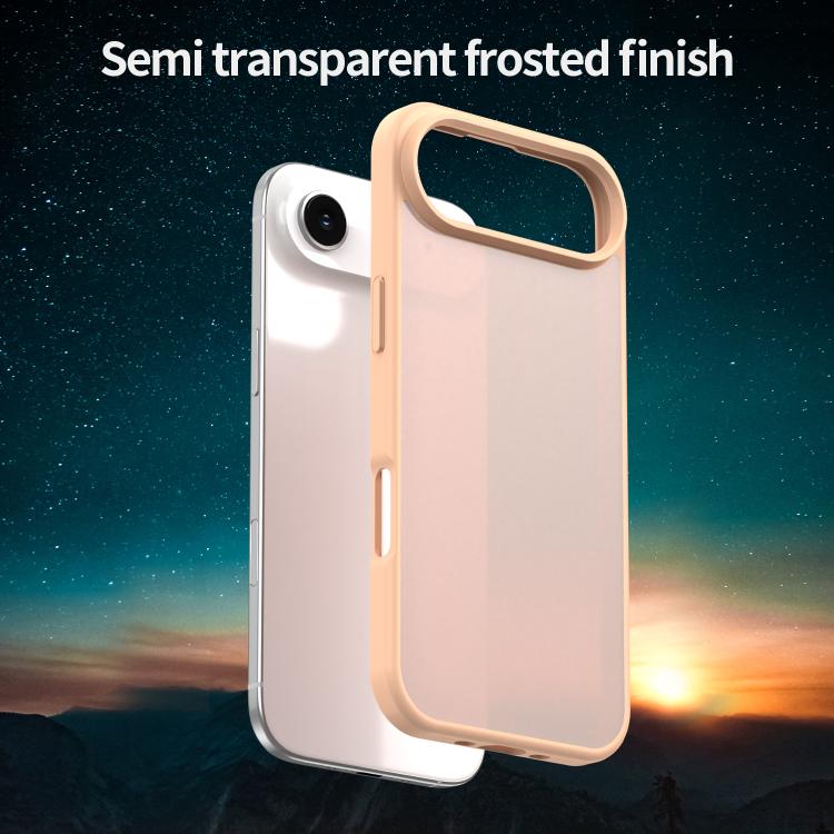 For iPhone Air Fanying Series PC Hybrid TPU Translucent Frosted Phone Case