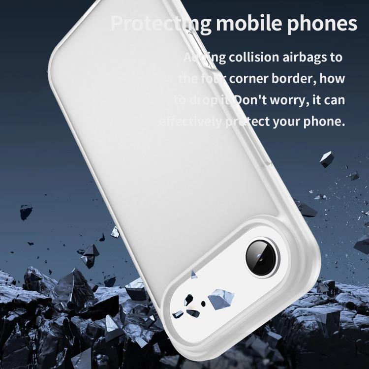 For iPhone Air Fanying Series PC Hybrid TPU Translucent Frosted Phone Case