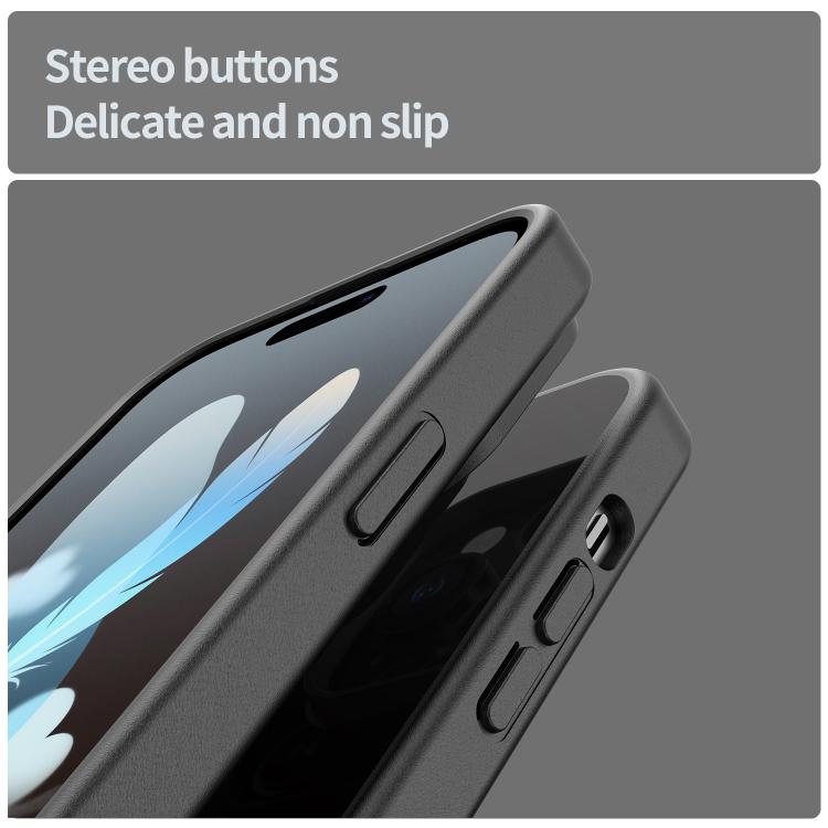 For iPhone 14 Pro Fanying Series PC Hybrid TPU Translucent Frosted Phone Case