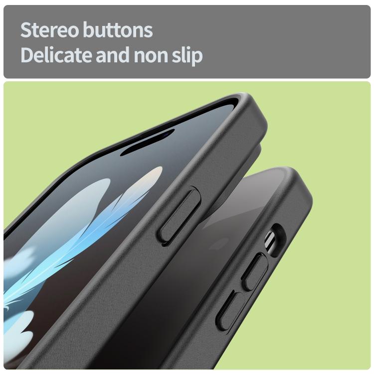 For iPhone 14 Pro Fanying Series PC Hybrid TPU Translucent Frosted Phone Case