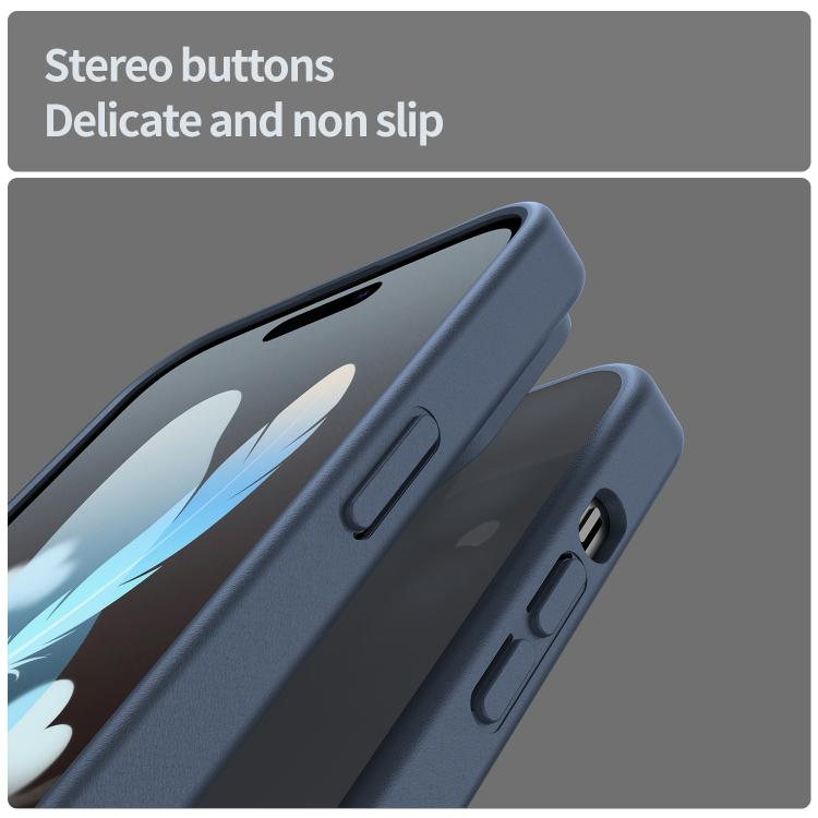 For iPhone 14 Pro Fanying Series PC Hybrid TPU Translucent Frosted Phone Case