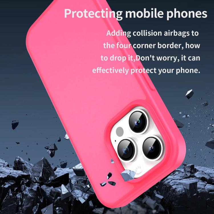 For iPhone 14 Pro Fanying Series PC Hybrid TPU Translucent Frosted Phone Case