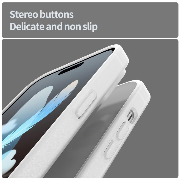 For iPhone 14 Pro Fanying Series PC Hybrid TPU Translucent Frosted Phone Case
