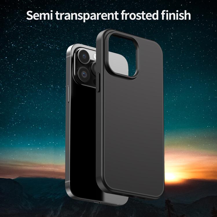 For iPhone 14 Pro Max Fanying Series PC Hybrid TPU Translucent Frosted Phone Case