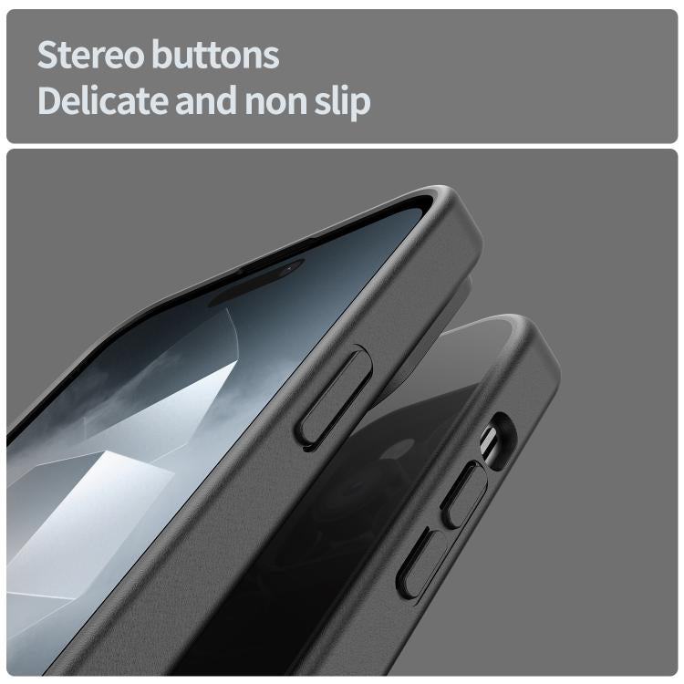 For iPhone 14 Pro Max Fanying Series PC Hybrid TPU Translucent Frosted Phone Case