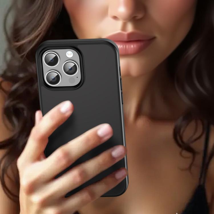 For iPhone 14 Pro Max Fanying Series PC Hybrid TPU Translucent Frosted Phone Case