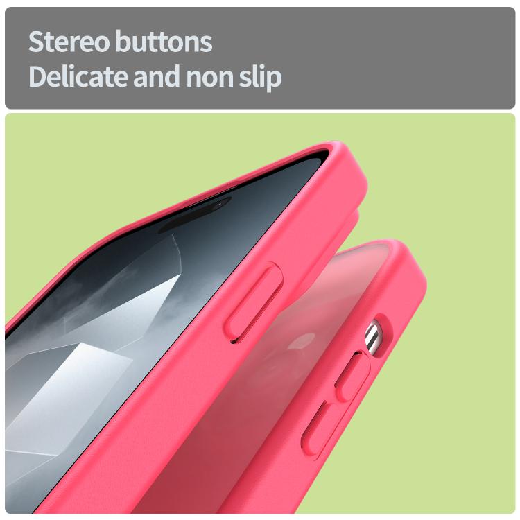 For iPhone 14 Pro Max Fanying Series PC Hybrid TPU Translucent Frosted Phone Case